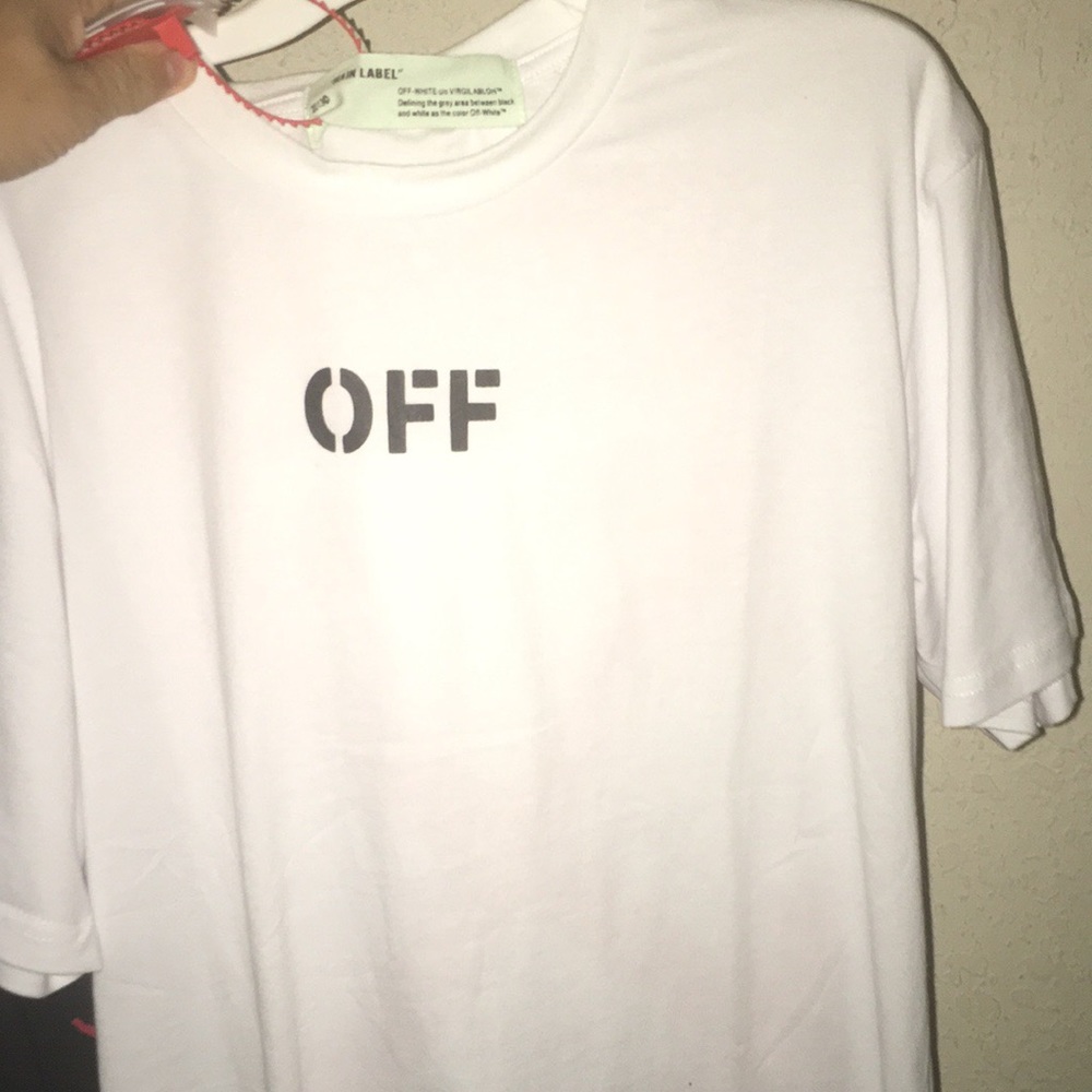 Off white tee never worn